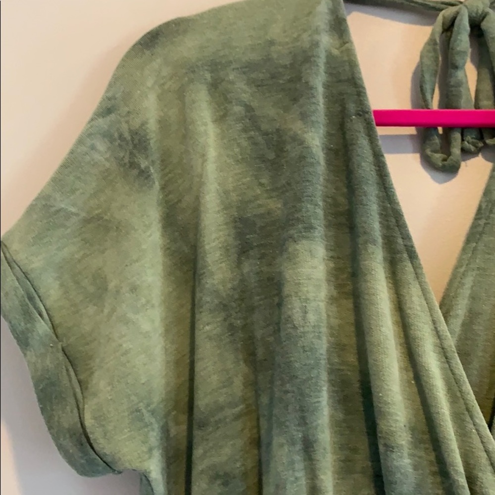 Green Romper NWOT - Picture 3 of 6